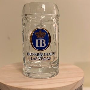 💚Hofbrauhaus Las Vegas Mini Beer Mug/Miniature Glass Shot Glass